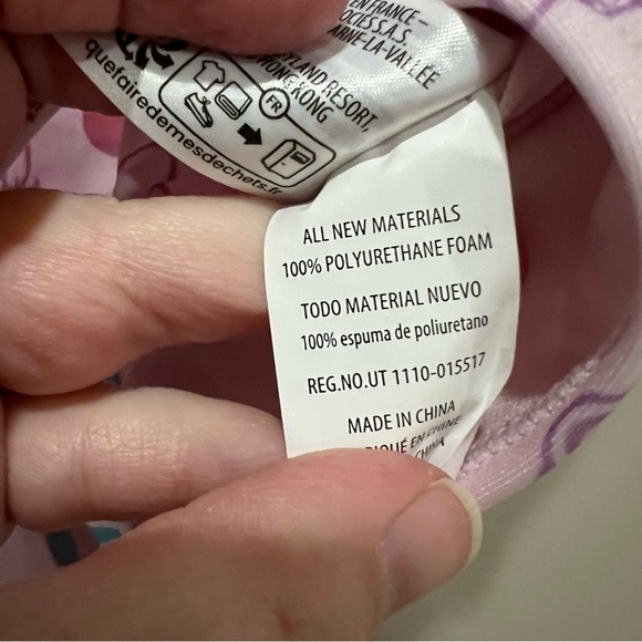 Disney 2X Halter Pastel Character Swim Suit One Piece NWT O2 - Picture 7 of 8